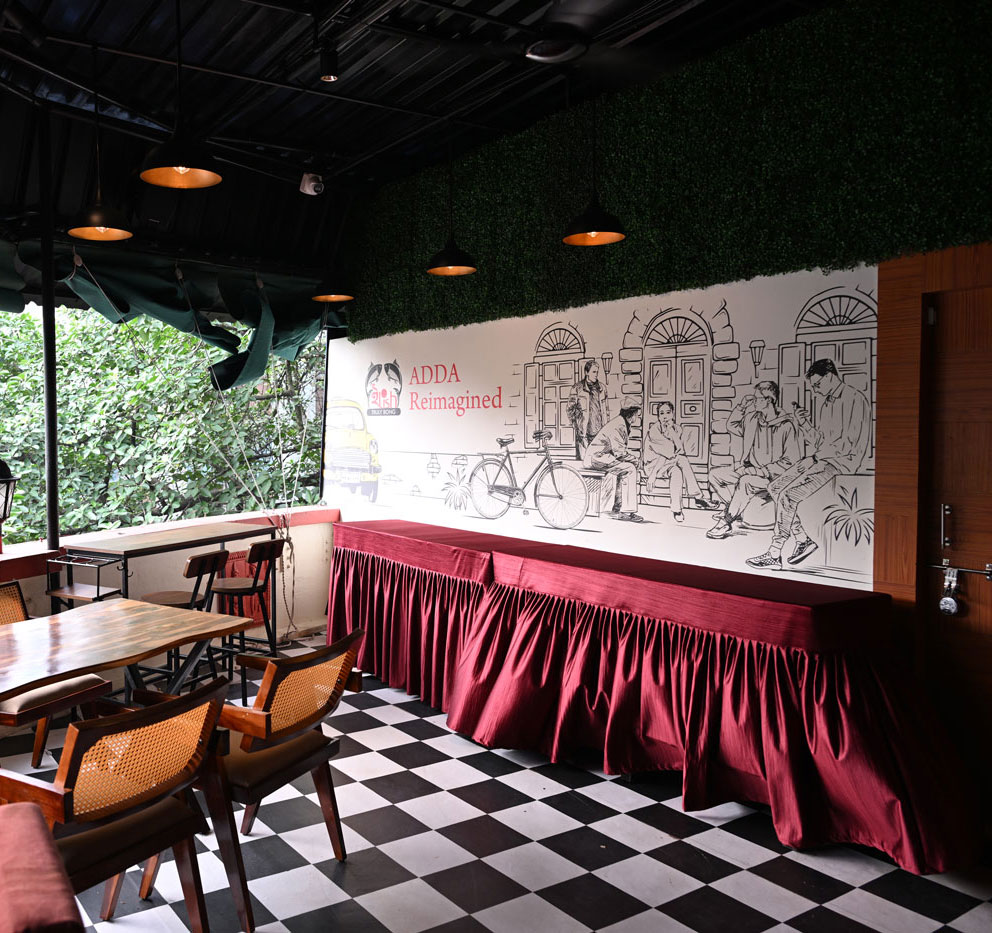 Adda Reimagined alfresco rooftop dining at Ilish Truly Bong